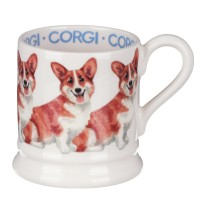 Emma Bridgewater Pembrokeshire Corgi Half Pint Mug